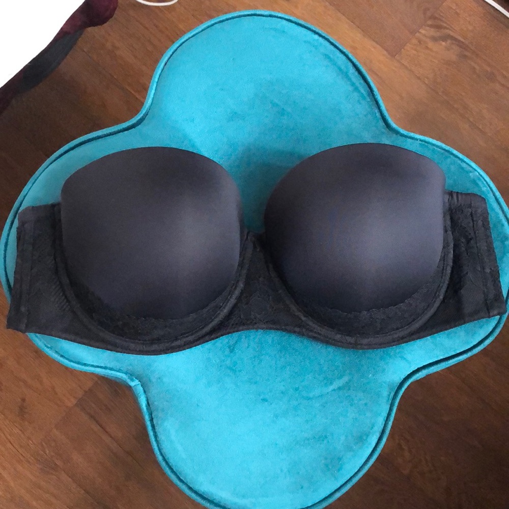 Torrid black strapless bra